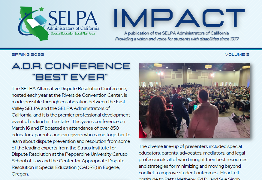 SELPA IMPACT - Spring 2023